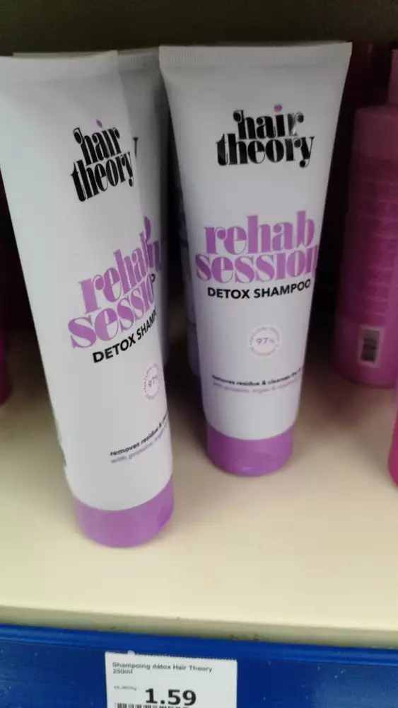 HAIR THEORY - Rehab session - Detox shampoo