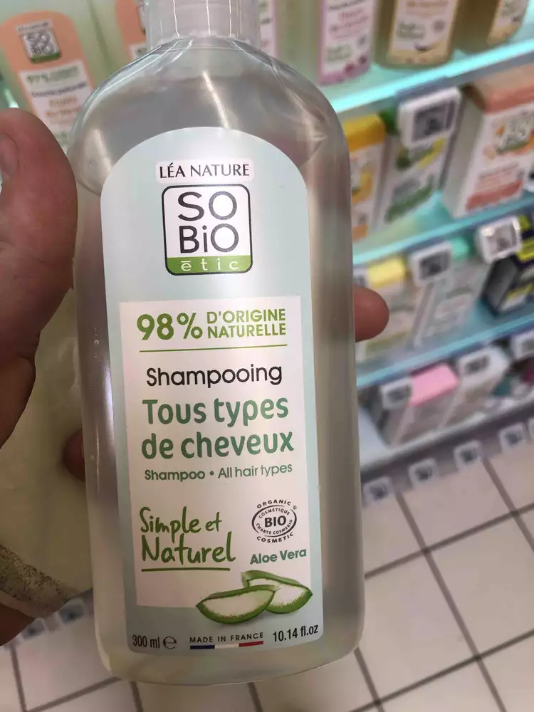 LÉA NATURE SO'BIO ÉTIC - Aloe vera - Shampooing