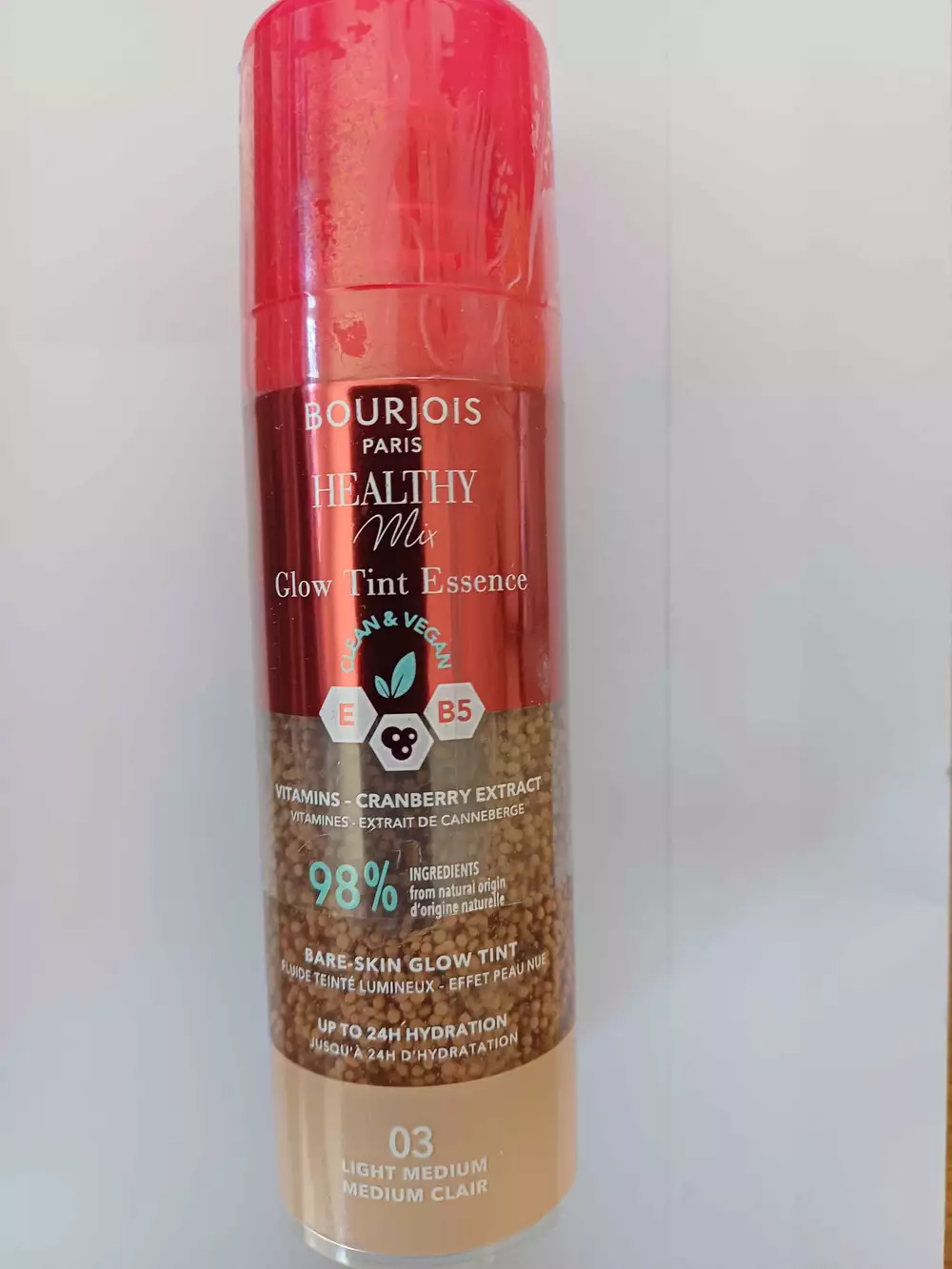 BOURJOIS - Glow tint essence 03 Medium clair