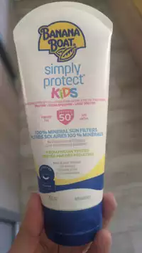 BANANA BOAT - Simply protect kids - Lotion écran solaire SPF50+