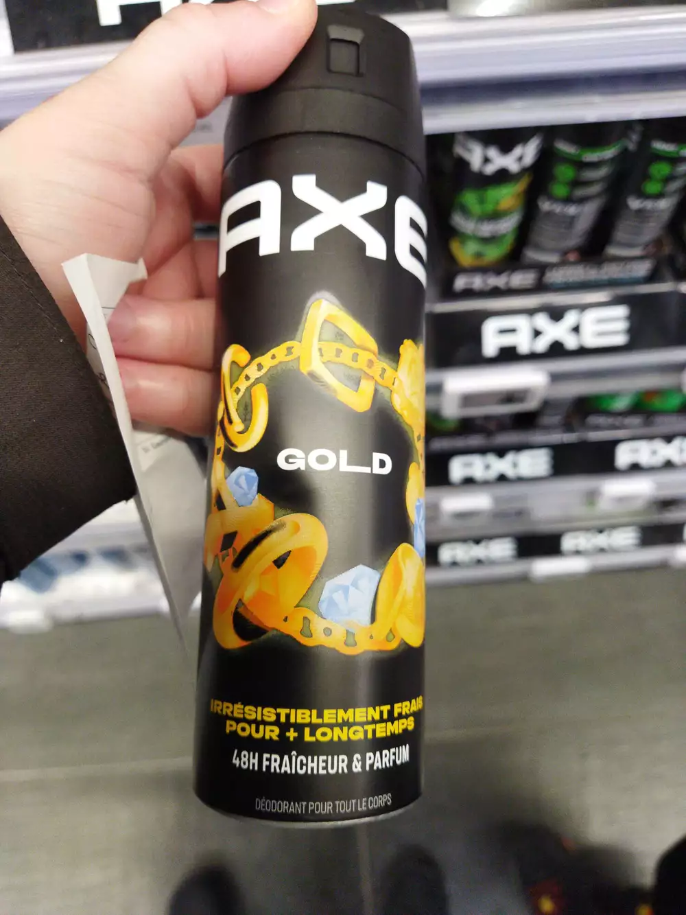 AXE - Gold - Déodorant pour tout le corps 48h