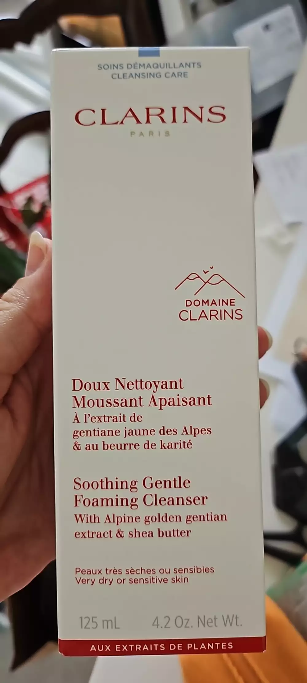 CLARINS - Doux nettoyant moussant apaisant