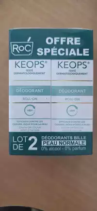 ROC - Keops - Déodorant roll-on 48h