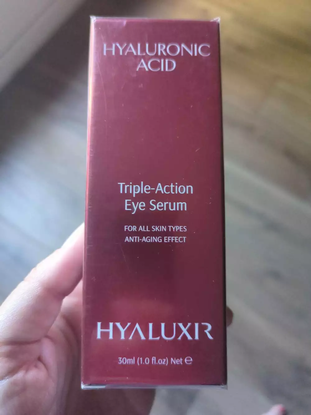 HYALUXIR - Hyaluronic acid - Triple action eye serum