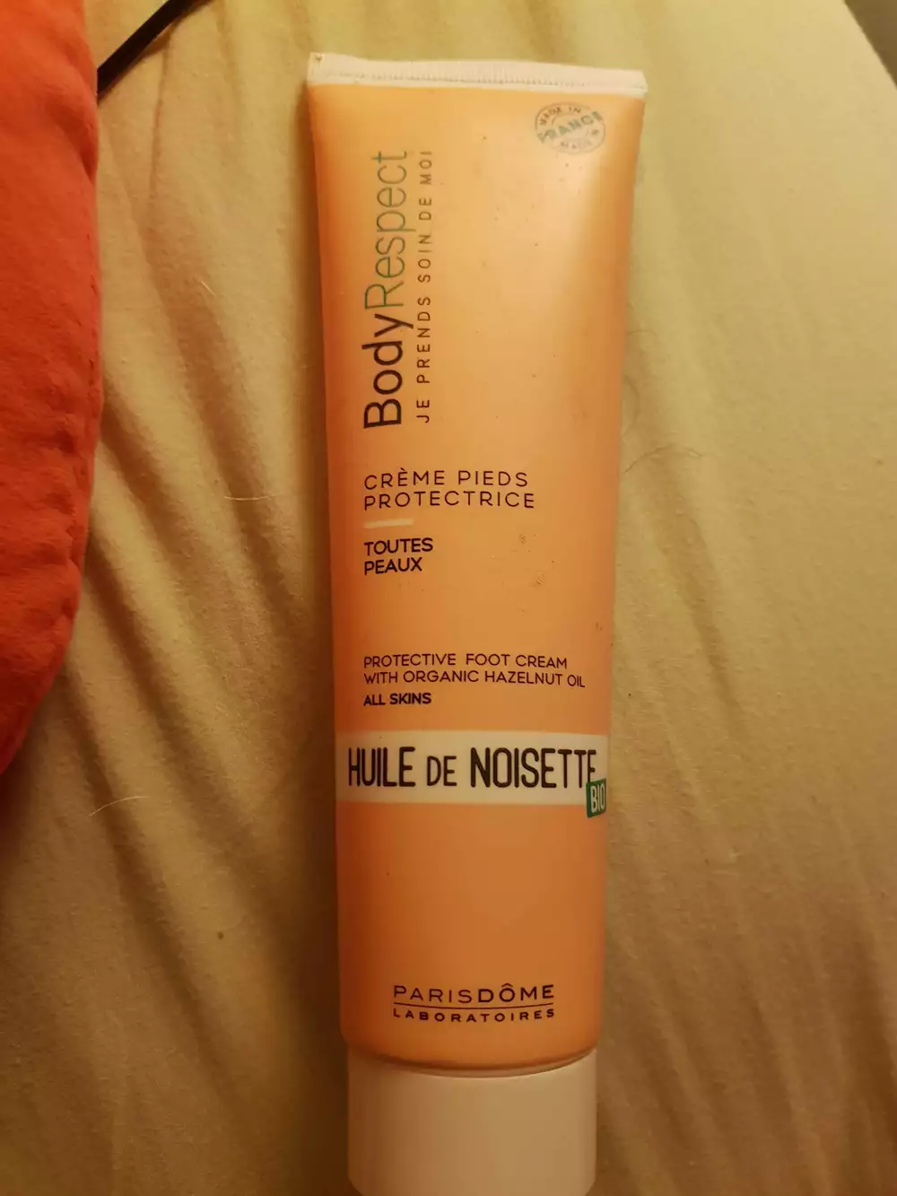 BODY RESPECT - Crème pieds protectrice huile de noisette