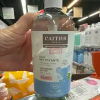 CATTIER - Baby - Eau nettoyante sans rinçage visage et corps