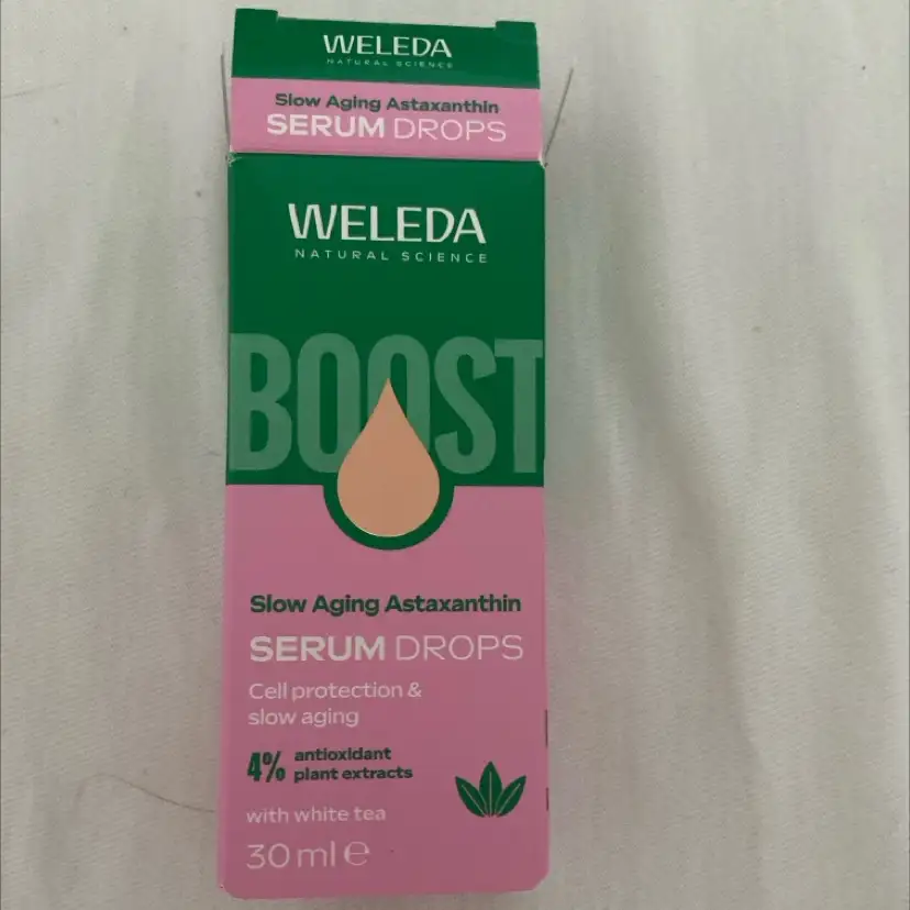 WELEDA - Boost - Serum drops slow aging astaxanthin