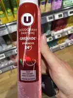 BY U - Déodorant parfumé grenade 24h