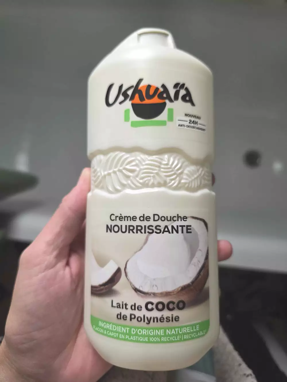 USHUAÏA - Crème de douche nourrissante au lait de coco