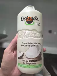 USHUAÏA - Crème de douche nourrissante au lait de coco
