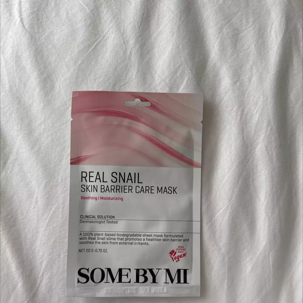 SOME BY MI - Real snail - Skin barrier care mask