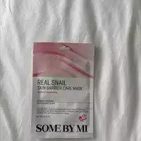 SOME BY MI - Real snail - Skin barrier care mask