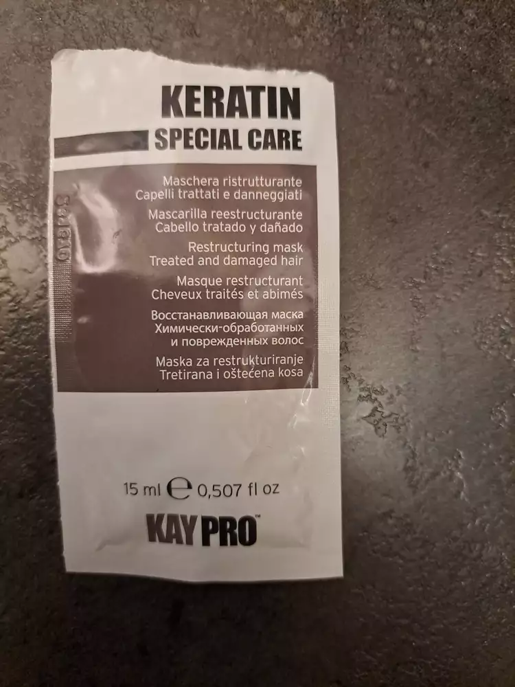 KAY PRO - Kératin special care - Masque restructurant