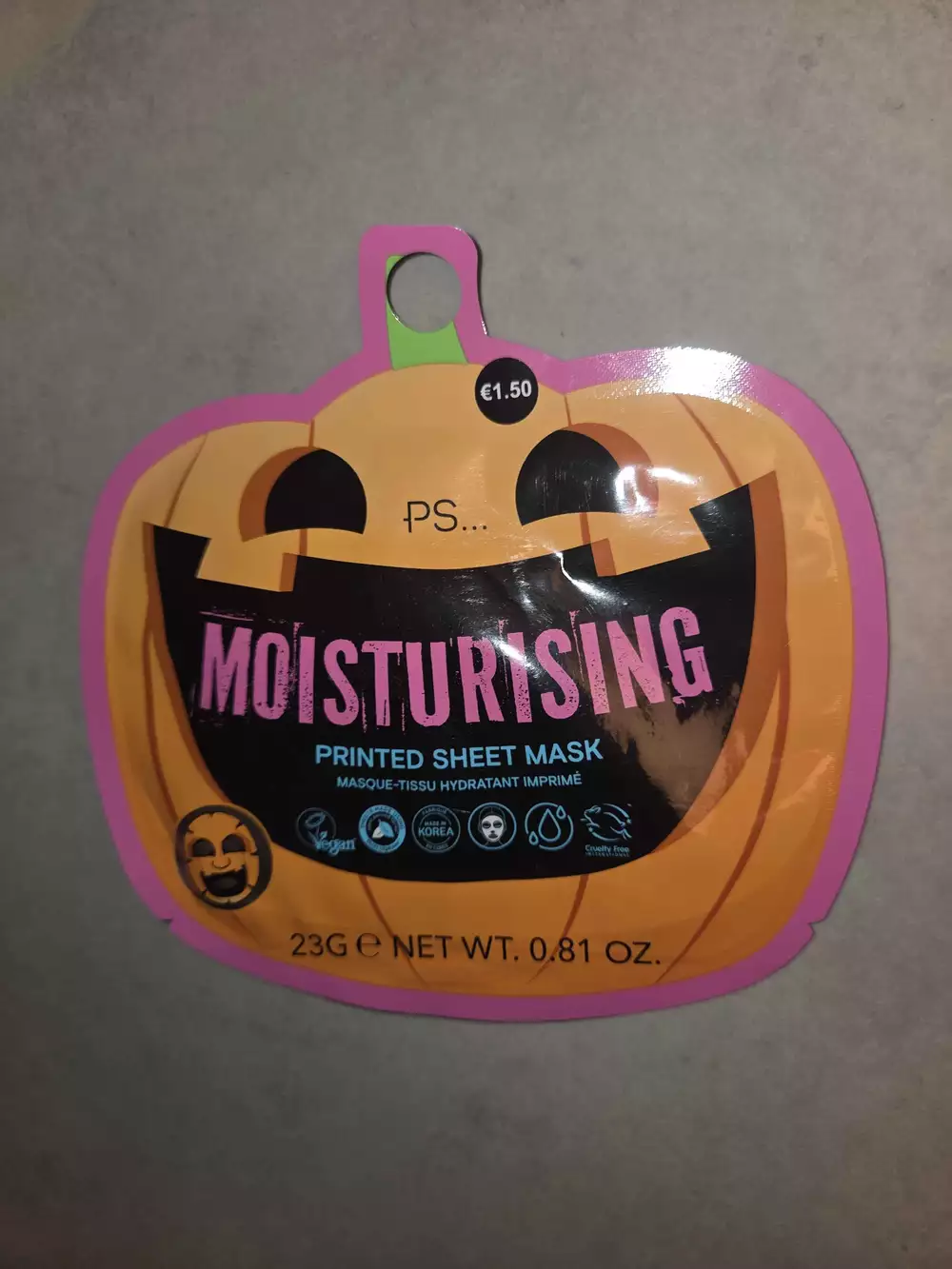 PRIMARK - Masque tissu hydratant imprimé