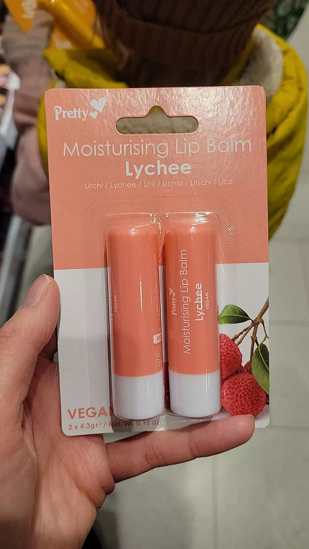 PRETTY - Lychee - Moisturising lip balm