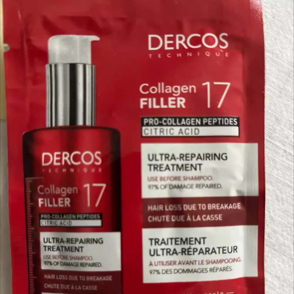 DERCOS - Collagen 17 filler - Traitement ultra-réparateur 