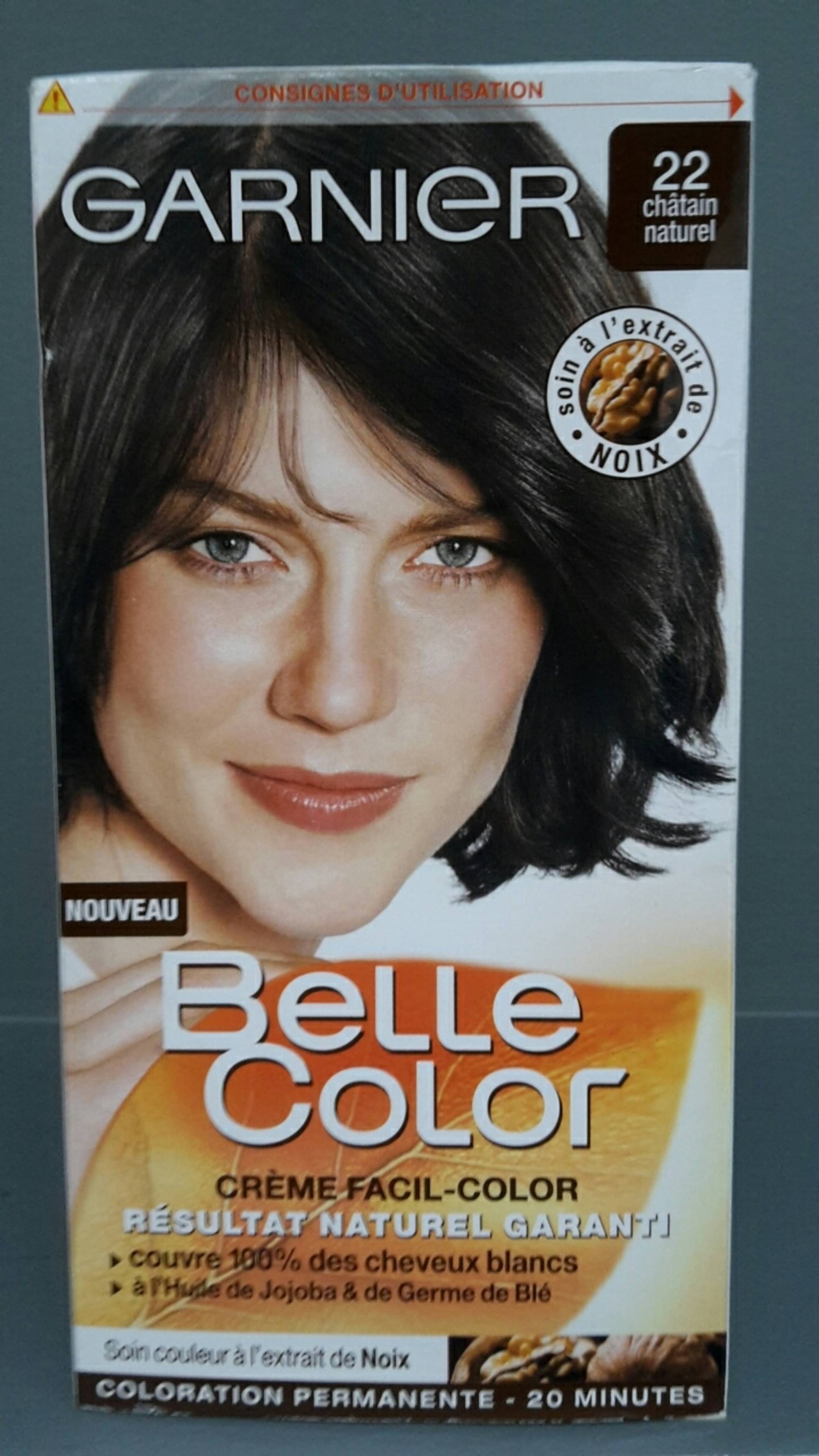 GARNIER - Belle color crème facil color,coloration permanente