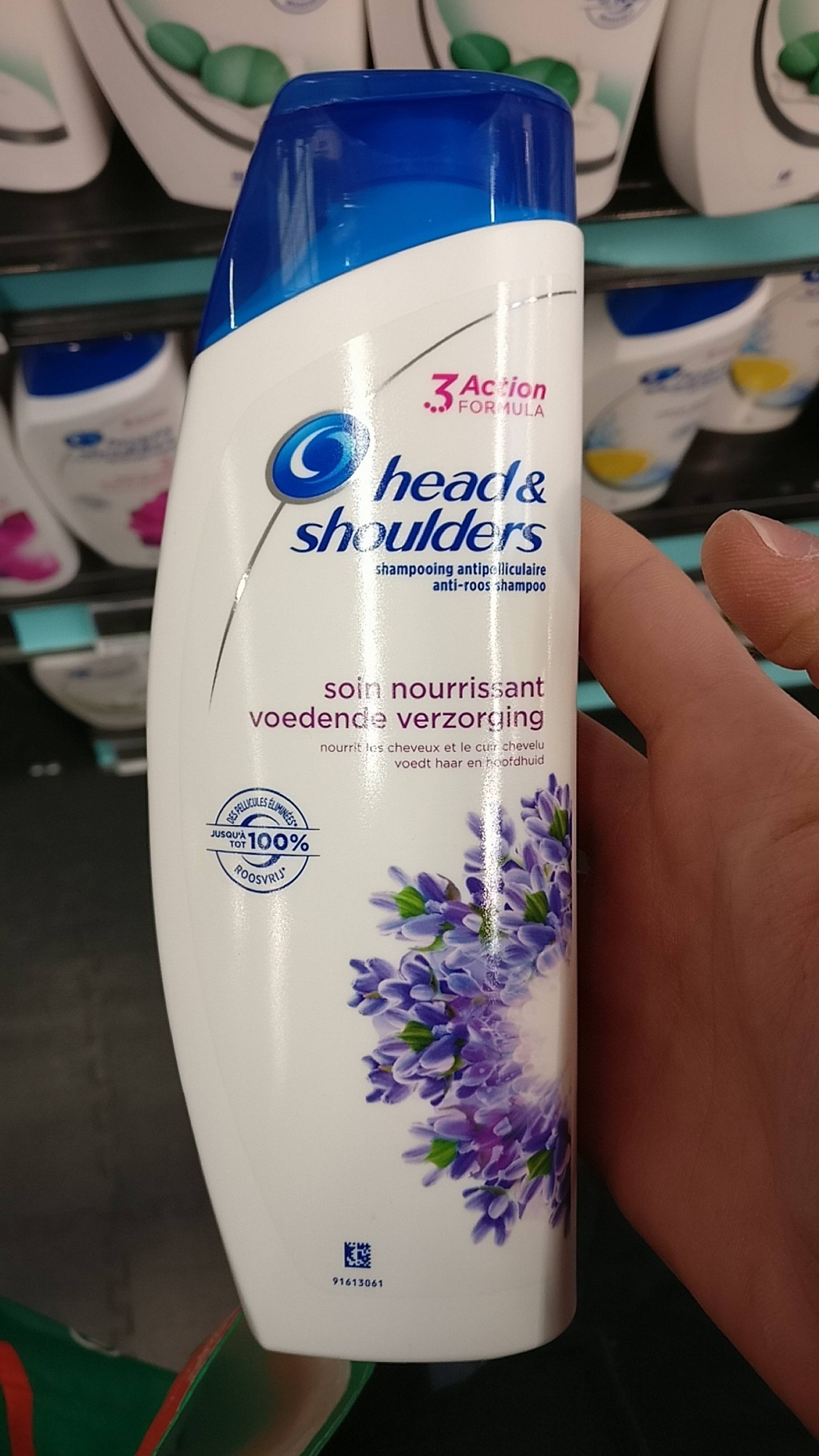 HEAD & SHOULDERS - Shampooing antipelliculaire soin nourrissant 