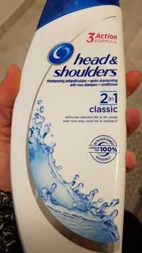 HEAD & SHOULDERS - Shampooing antipelliculaire + après-shampooing classic 2 in 1