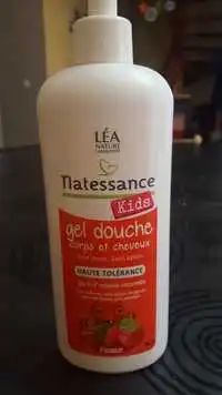 NATESSANCE KIDS - Gel douche fraise corps et cheveux