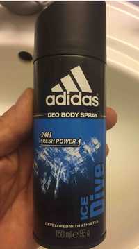 ADIDAS - Ice dive - Deo body spray 24h fresh power