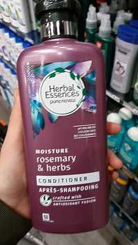 HERBAL ESSENCES - Moisture rosemary & herbs Après-shampooing