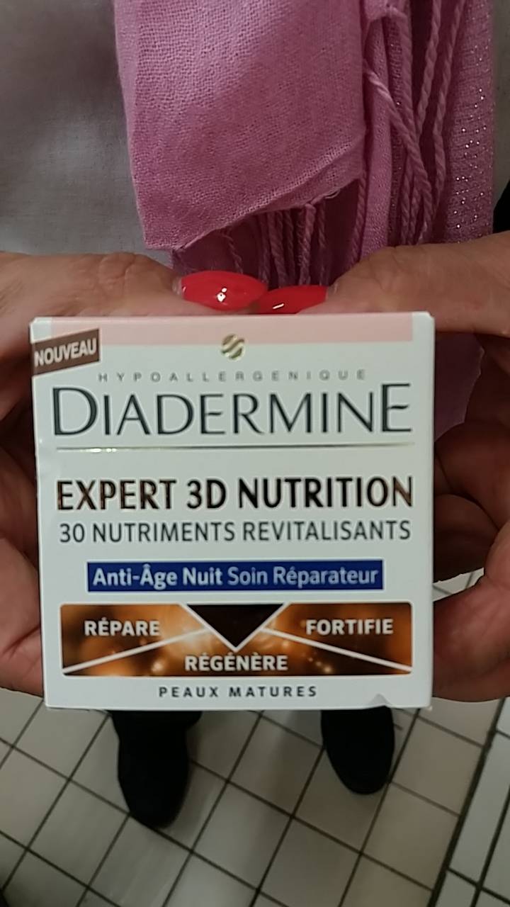 DIADERMINE - Expert 3D nutrition Anti-Âge Nuit Soin Réparateur