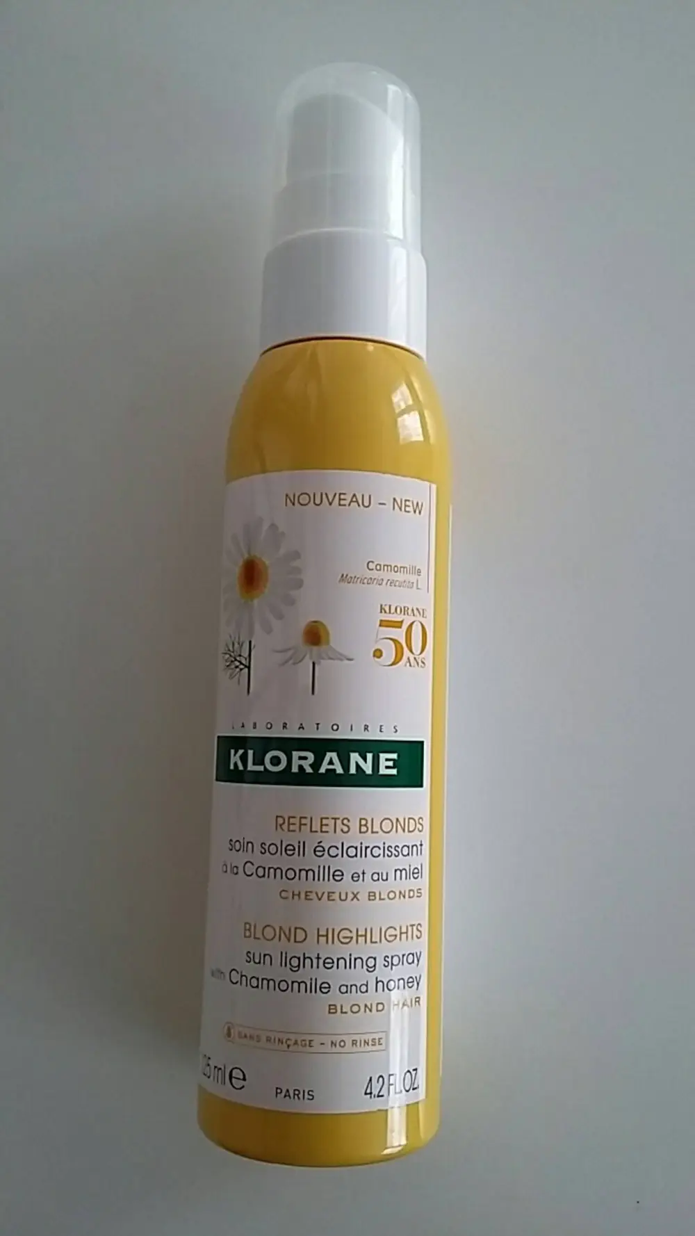 KLORANE - Soin soleil éclaircissant - Cheveux blonds