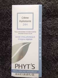 PHYT'S - Aqua phyt's - Crème hydratante 24h