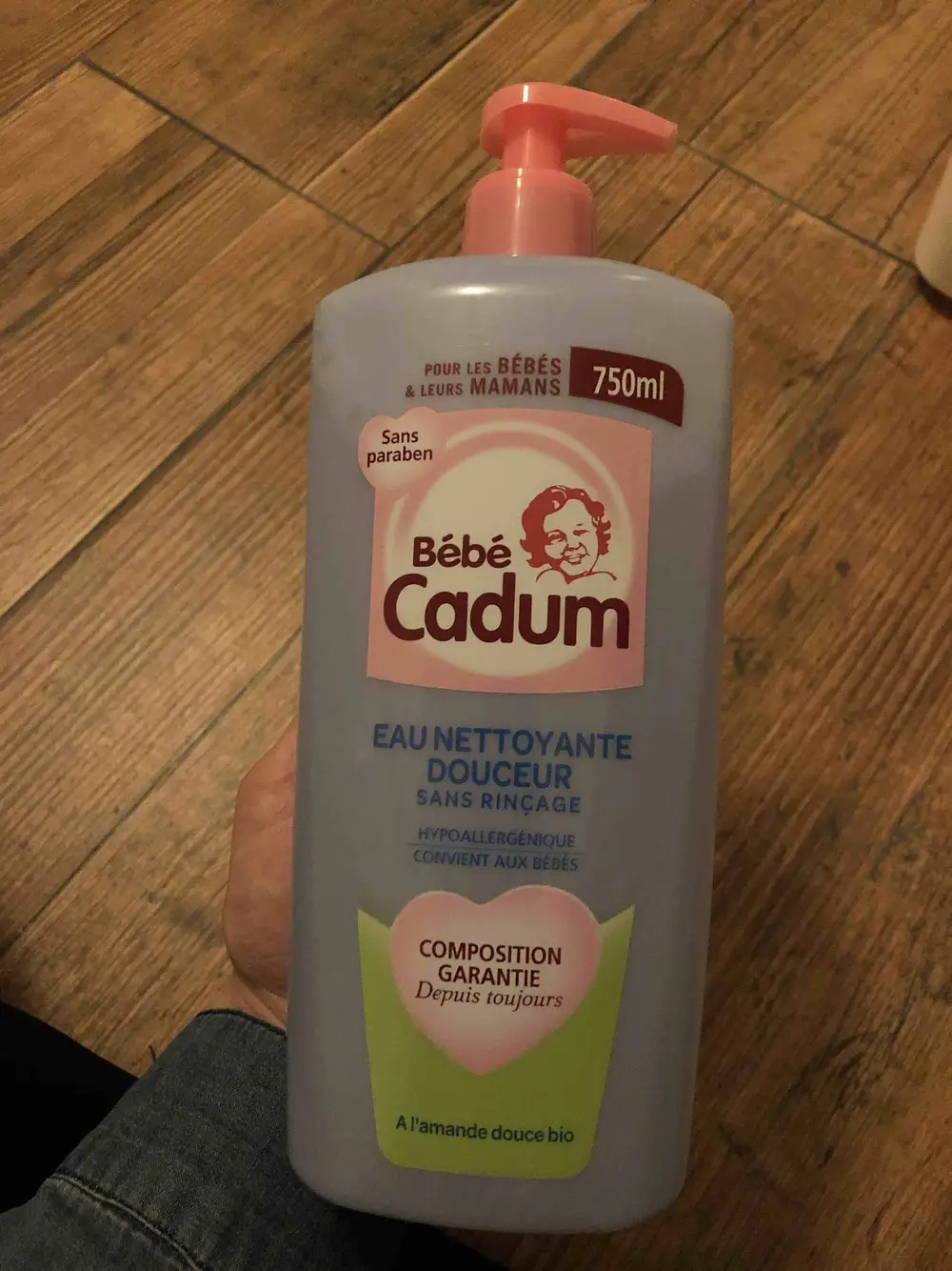 CADUM - Bébé cadum - Eau nettoyante douceur