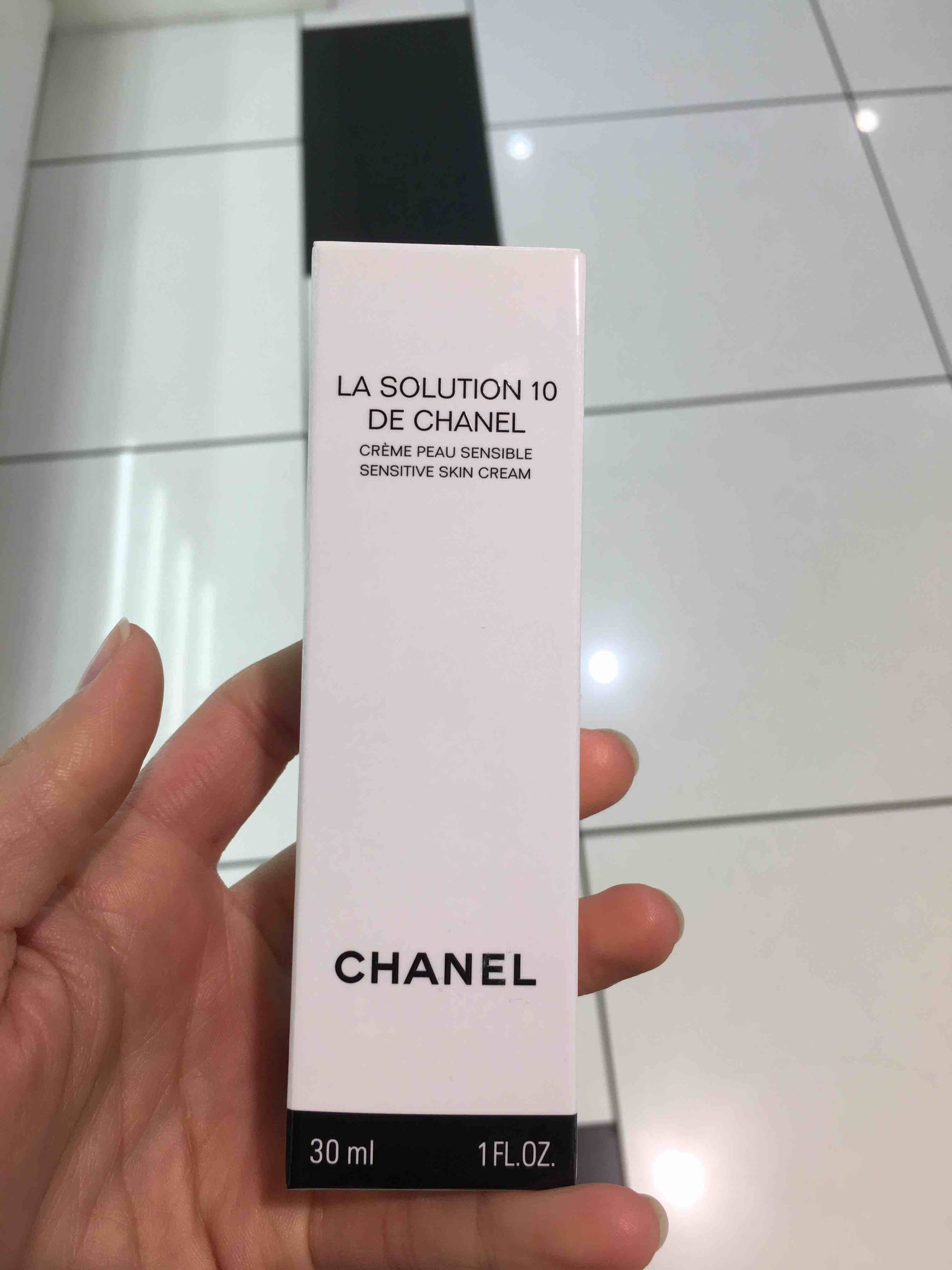 Composition CHANEL La solution 10 de Chanel - Crème peau sensible