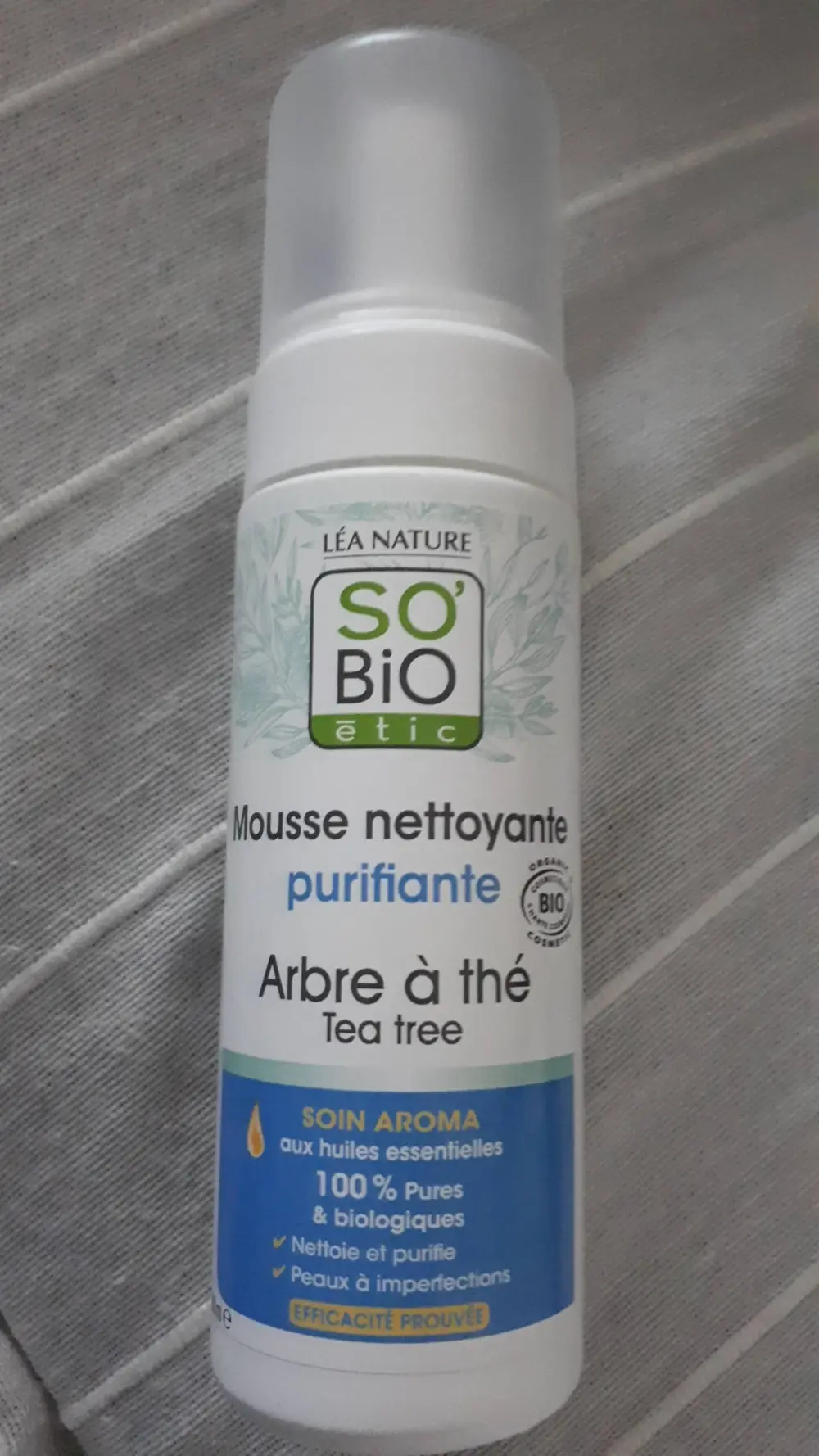 SO'BIO ÉTIC - Léa Nature - Mousse nettoyante purifiante