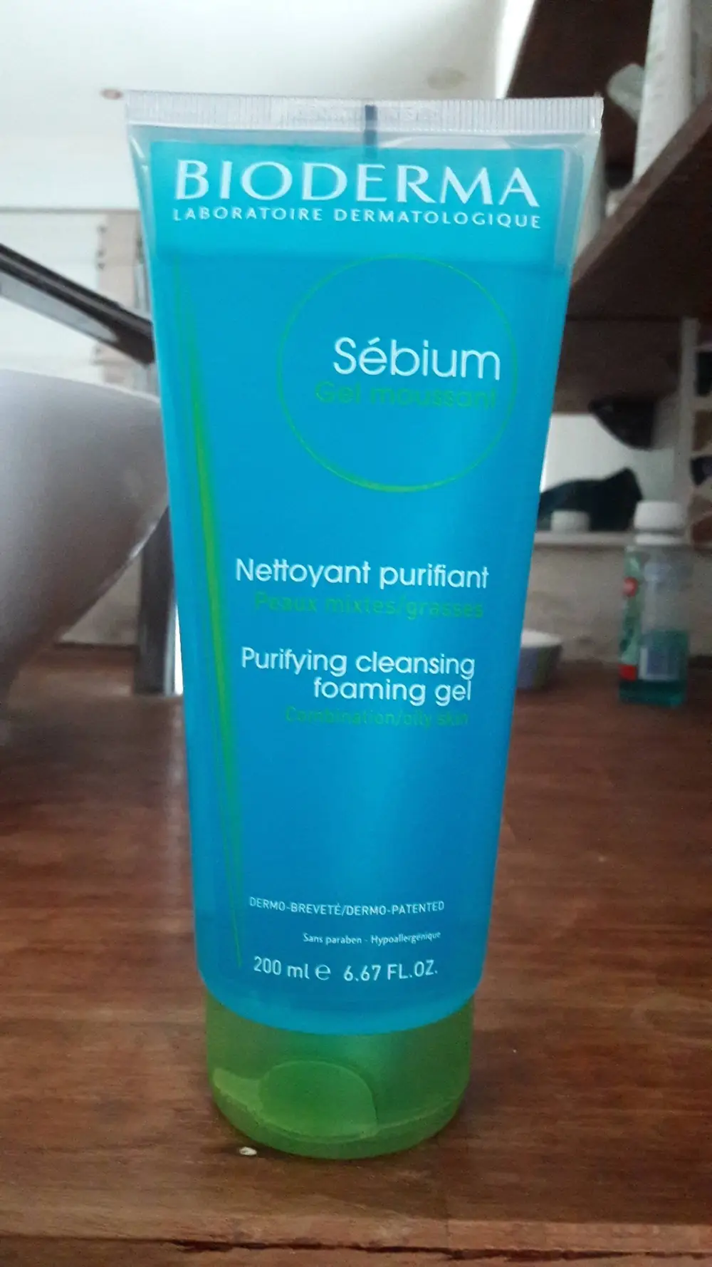 BIODERMA - Sébium - Gel moussant nettoyant purifiant