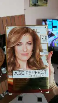 L'ORÉAL - Age perfect by excellence - Coloration crème nuancée 7.31 blond caramel
