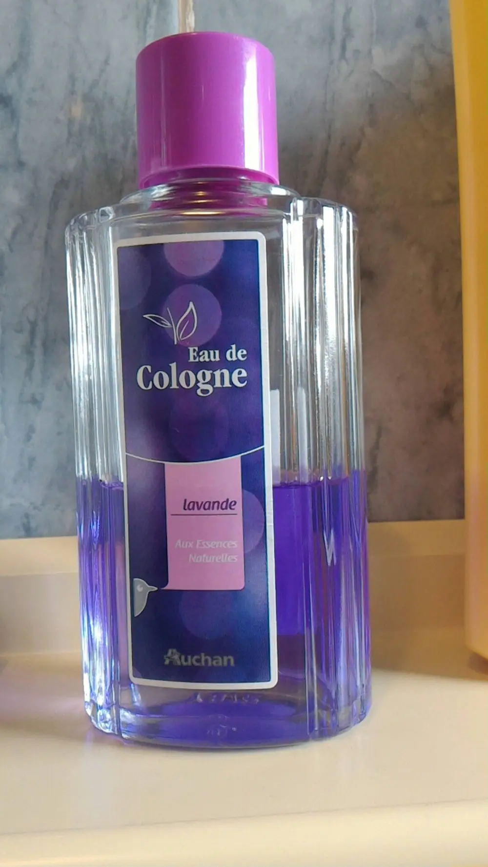 AUCHAN - Eau de cologne lavande aux essences naturelles