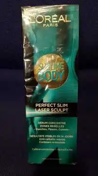 L'ORÉAL - Sublime body - Perfect slim laser sculpt