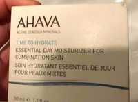 AHAVA - Time to hydrate - Soin hydratant essentiel de jour 