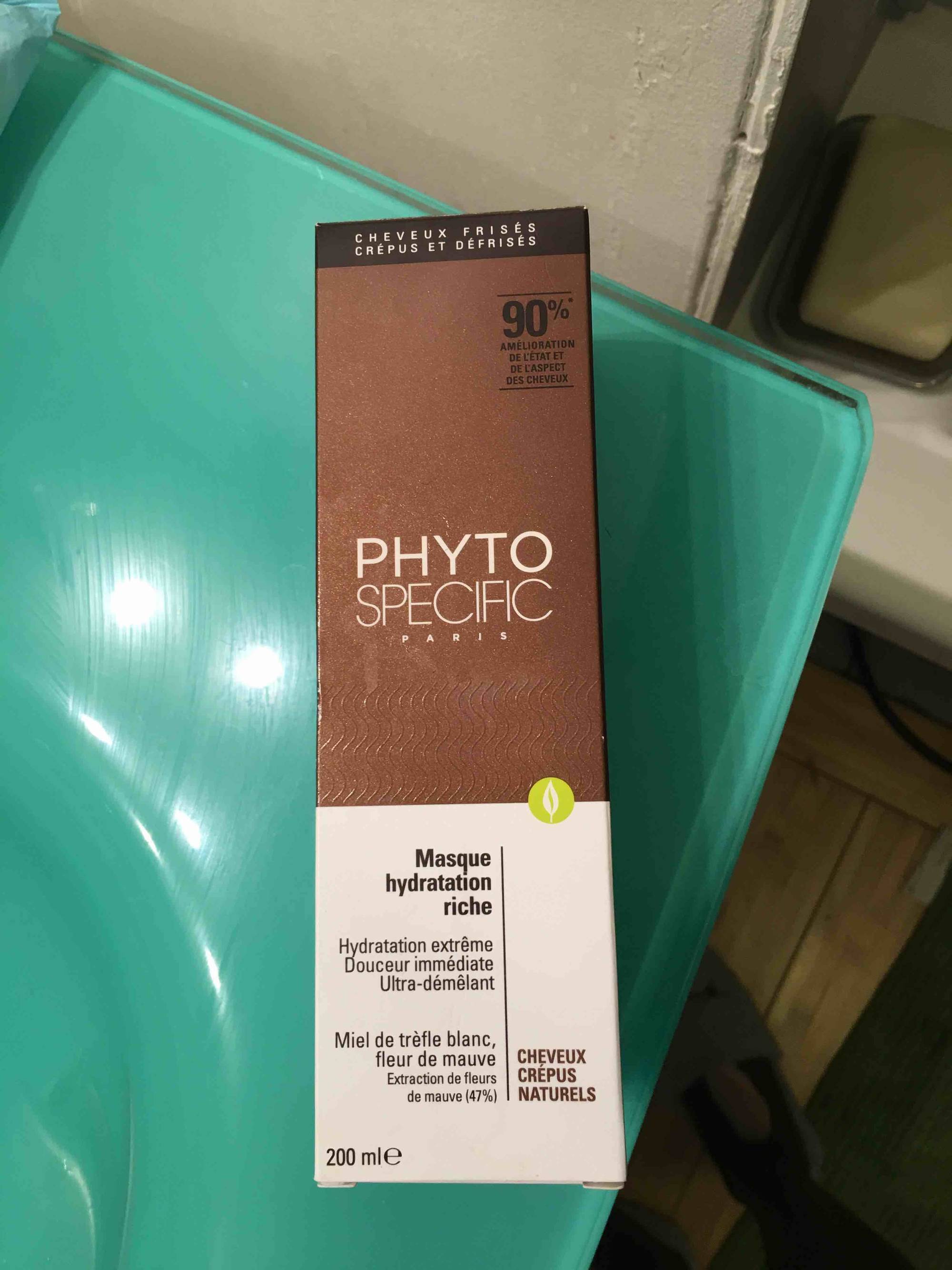 PHYTOSPECIFIC - Masque hydratant riche - Cheveux crépus naturels