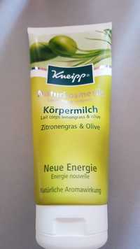 KNEIPP - Energie nouvelle - Lait corps lemongrass & olive