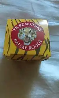 SINOVITAL - Tigre de chine - Baume rouge