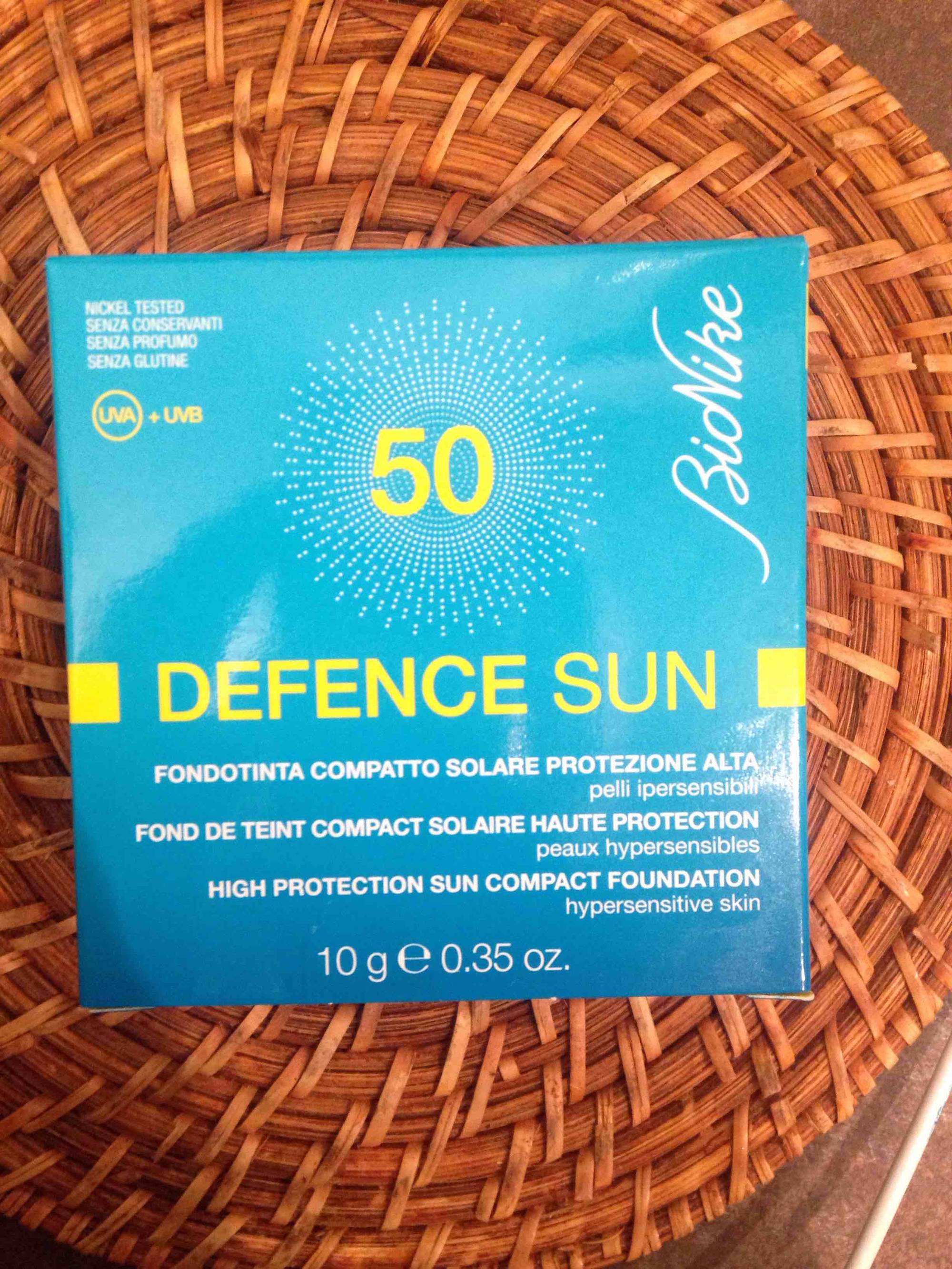 BIONIKE - Defence sun - Fond de teint compact solaire spf 50