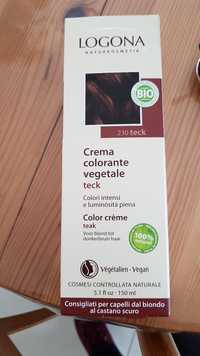 LOGONA - Crema colorante vegetale - 230 teck