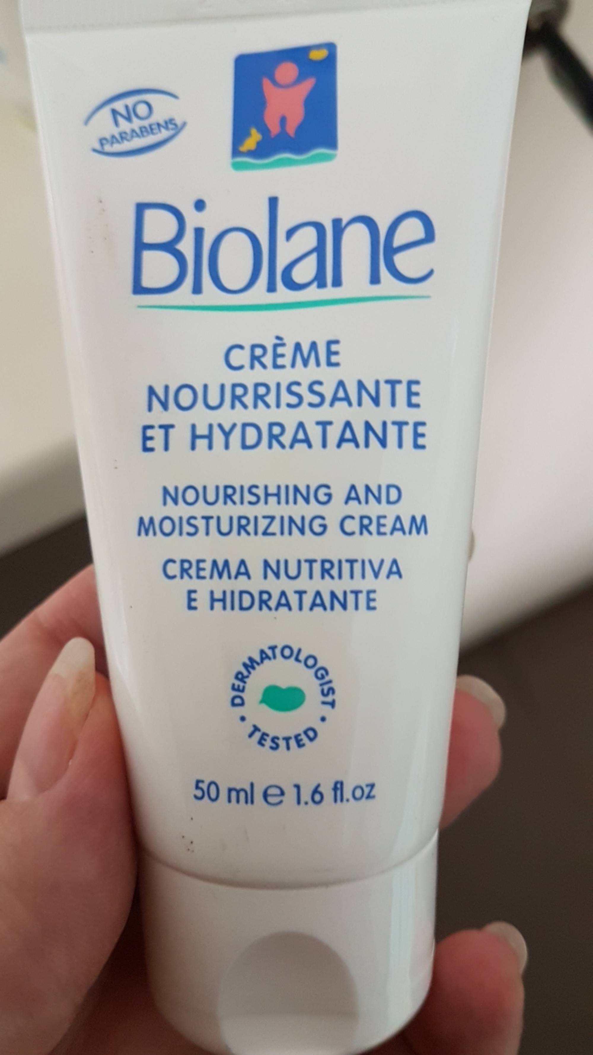 BIOLANE - Crème nourrissante et hydratante