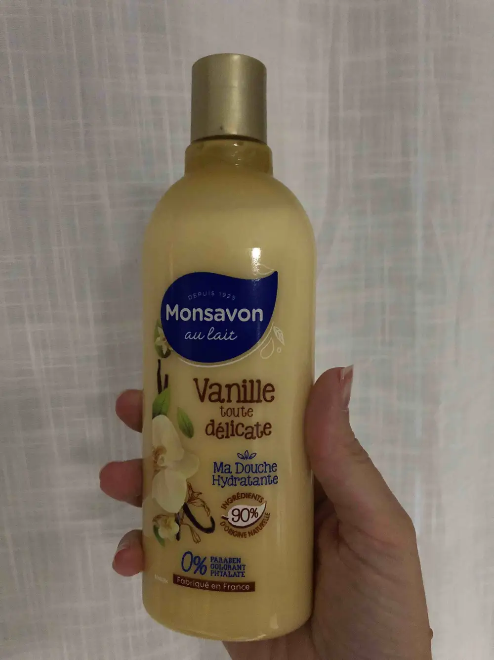 MONSAVON - Vanille toute délicate - Ma douche hydratante