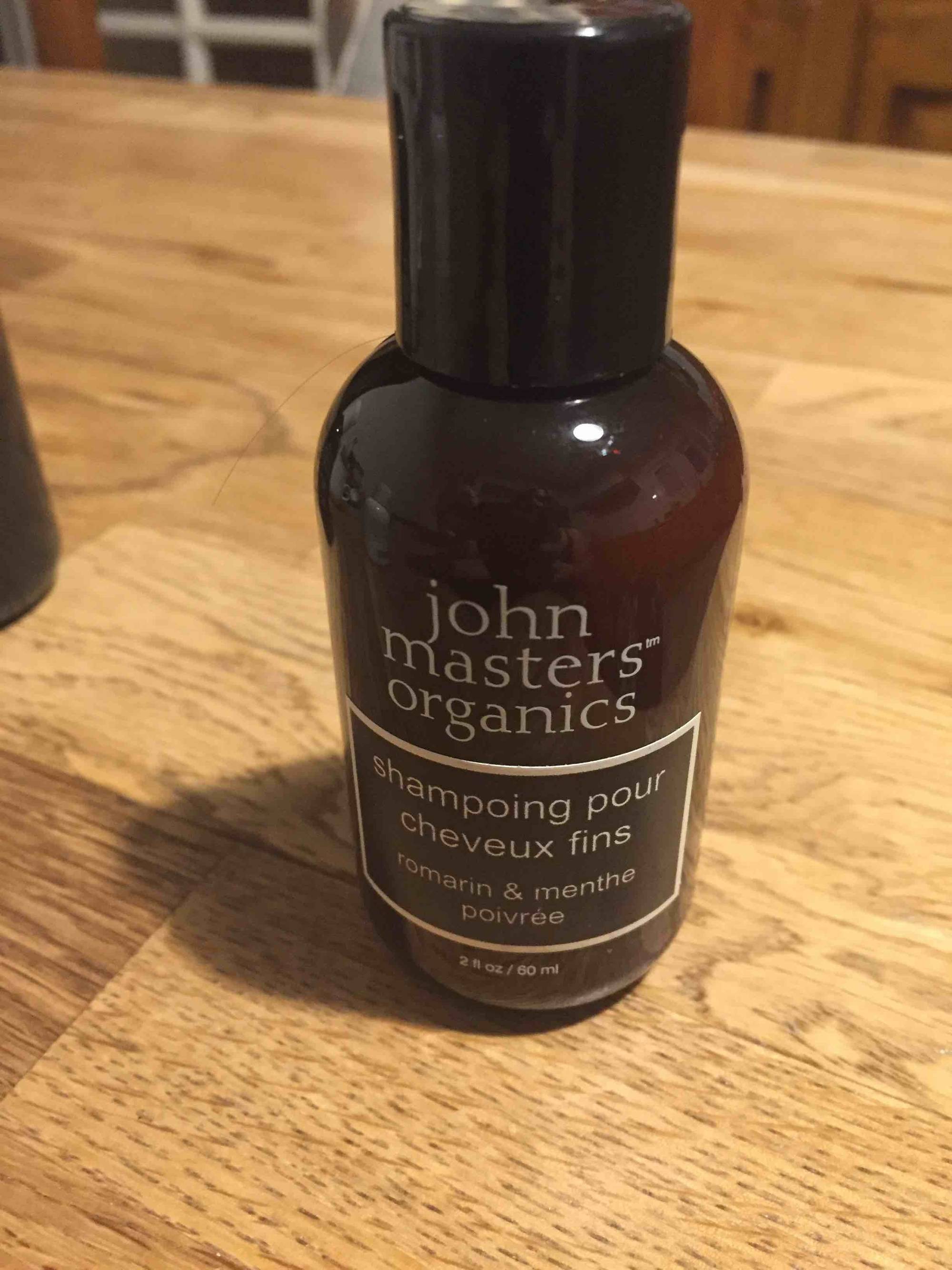 JOHN MASTERS ORGANICS - Shampooing pour cheveux fins