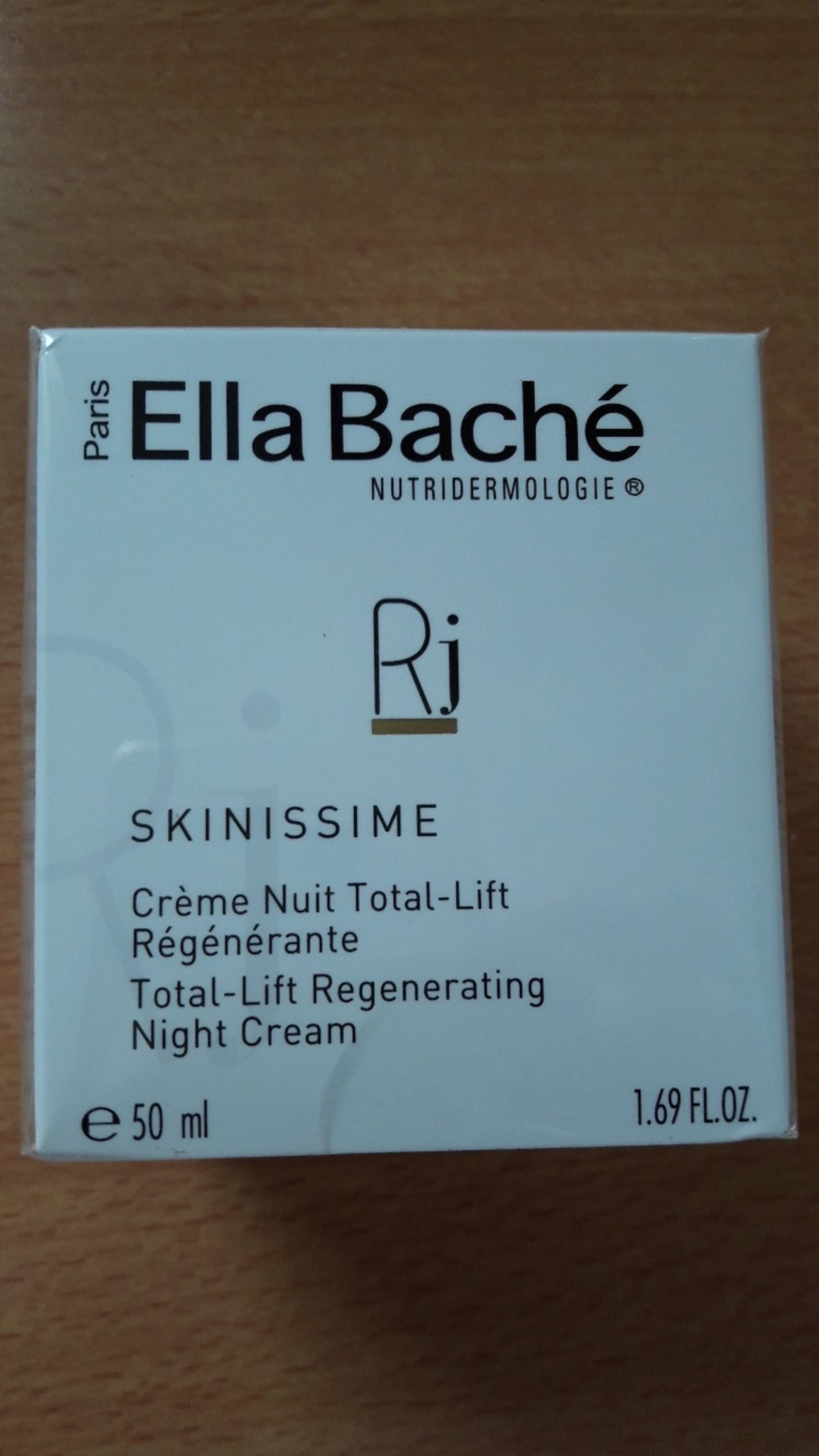 ELLA BACHE - Rj skinissime - Crème nuit total-lift régénérante