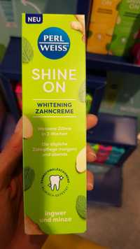PERLWEISS - Shine on - Whitening zahncreme 