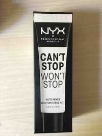 NYX - Can't stop won't stop - Base perfectrice mate