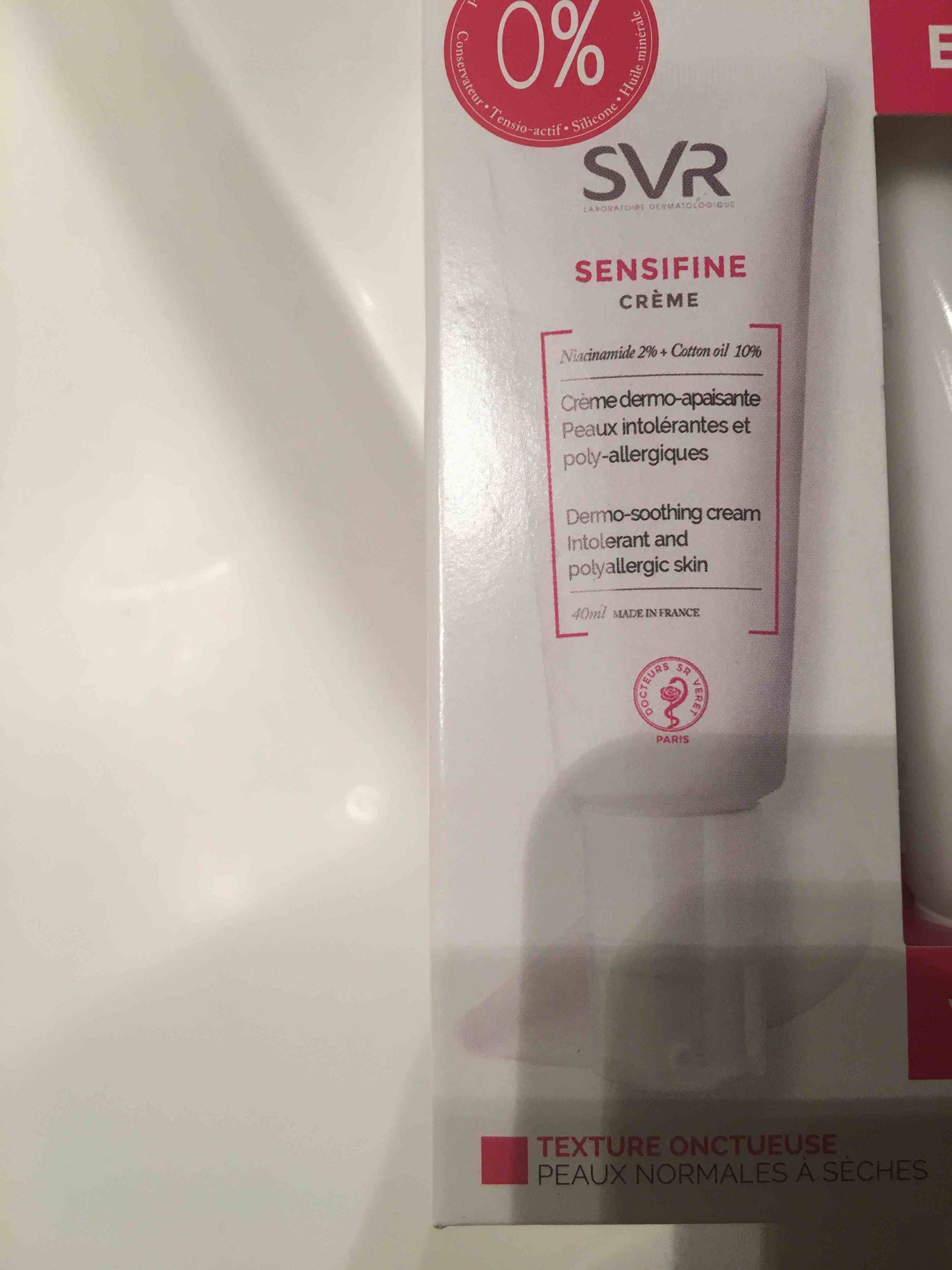 SVR - Sensifine - Crème 