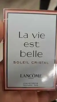 LANCÔME - La vie est belle Soleil Cristal - L'eau de parfum